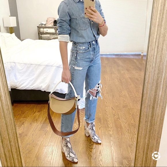 Steve Madden Rookie Natural Snakeskin Bootie NEW 6 - Picture 5 of 9